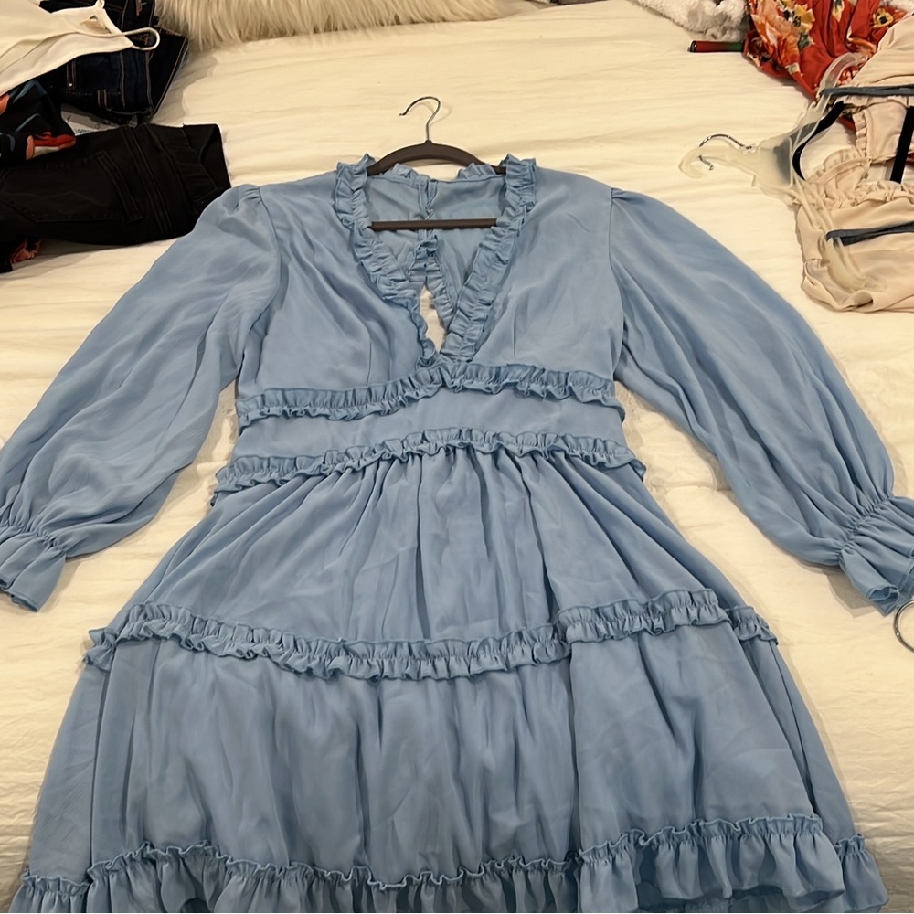 Beautiful blue dress